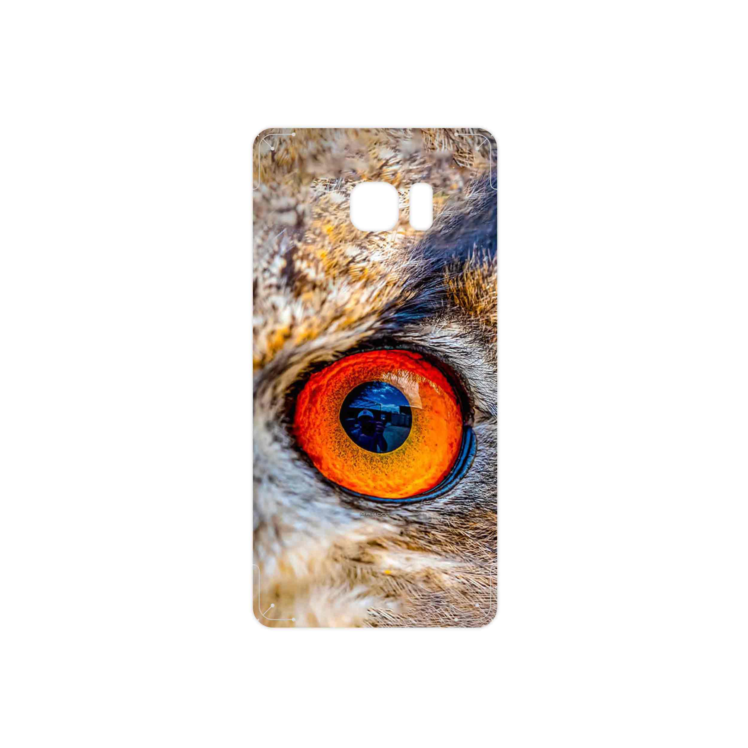 برچسب پوششی ماهوت مدل Owl eyes مناسب برای گوشی موبایل سامسونگ Galaxy Note 7