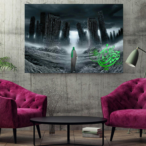 تابلو بوم طرح مذهبی کد TB199