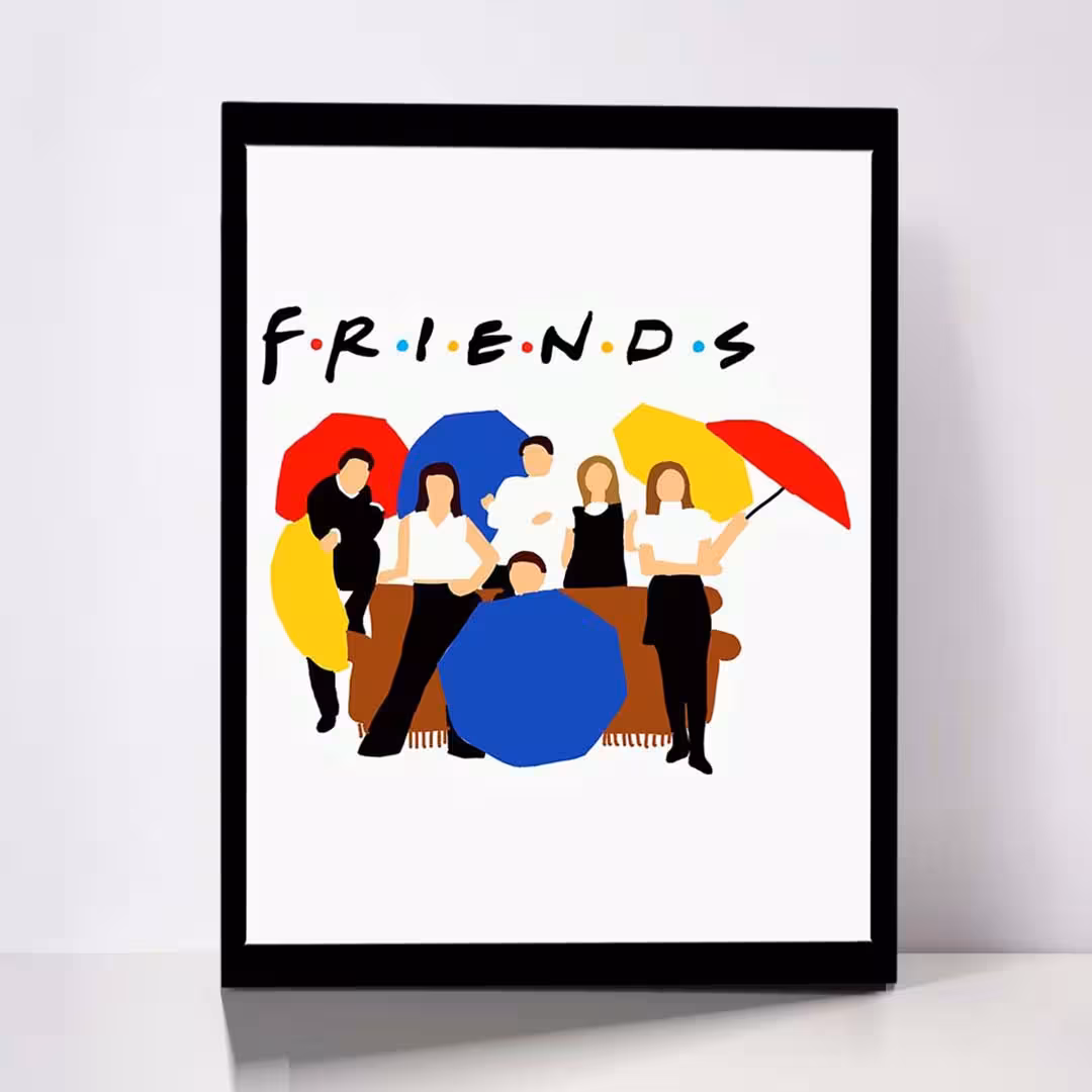 تابلو مدل Friends کد F-5002