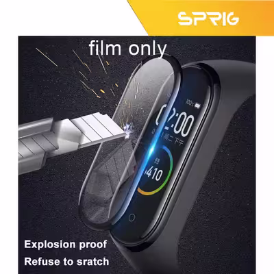 محافظ صفحه نمایش نانو اسپریگ مدل SPG مناسب برای ساعت هوشمند شیایومی Mi Band 5