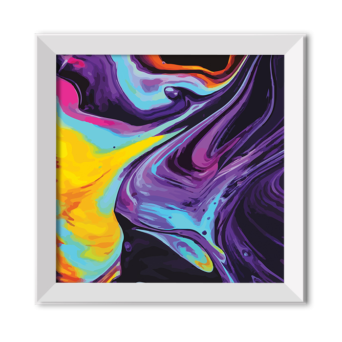 تابلو مدل آبستره کد TM16 | دنیای قاب