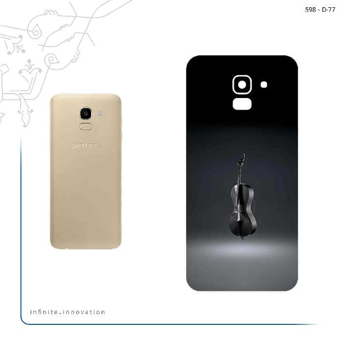 برچسب پوششی ماهوت مدل Cello مناسب برای گوشی موبایل سامسونگ Galaxy J6