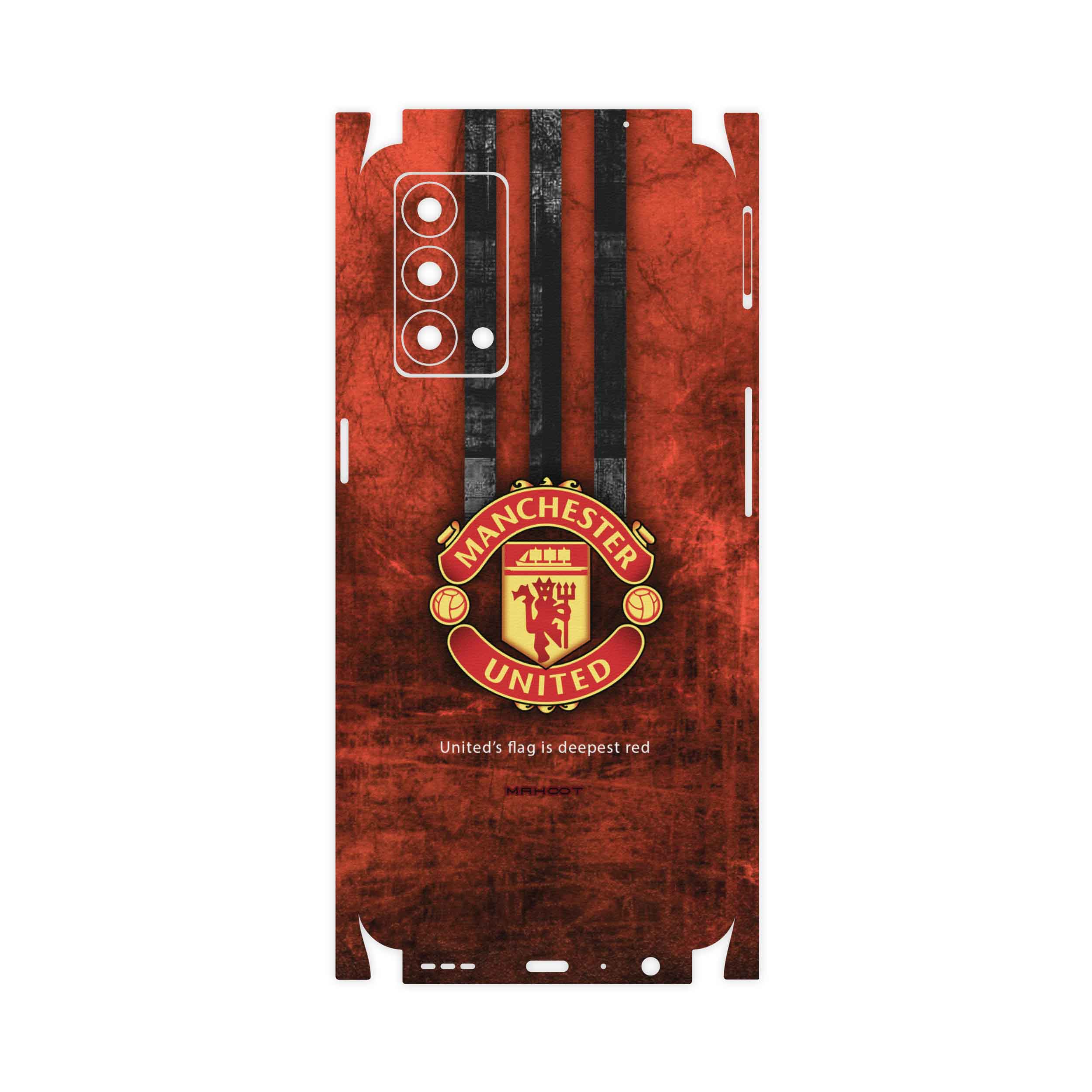 برچسب پوششی ماهوت مدل Manchester-United-FullSkin مناسب برای گوشی موبایل ریلمی GT Master
