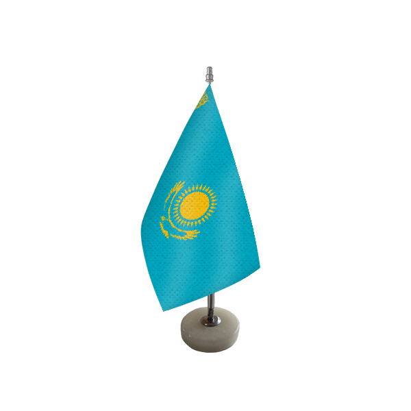 پرچم رومیزی مدل قزاقستان
