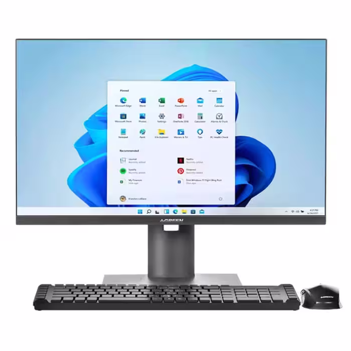 کامپیوتر همه کاره (All In One) 23.8 اینچ گرین مدل GT624-i78S i7-12700/8GBDDR4/512GBSSD/Intel UHD/Fixed base