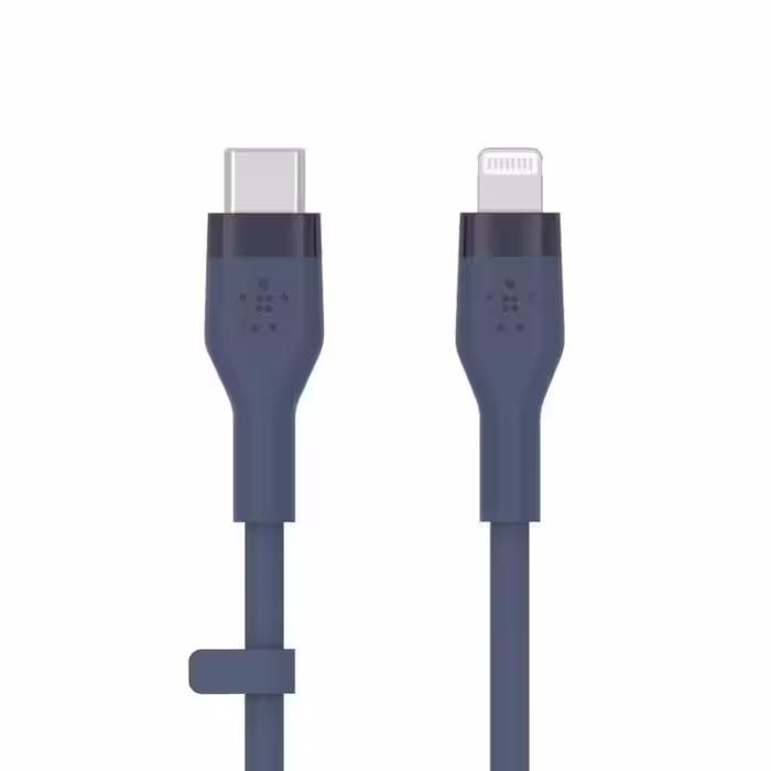 کابل تبدیل USB-C به لایتنینگ بلکین مدل CAA009bt1MBL طول 1 متر | کالا مکس