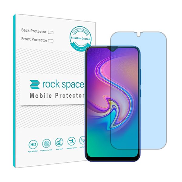 گلس اینفینیکس S4 مدل نانو هیدروژل آنتی بلو برند راک اسپیس کد 1097