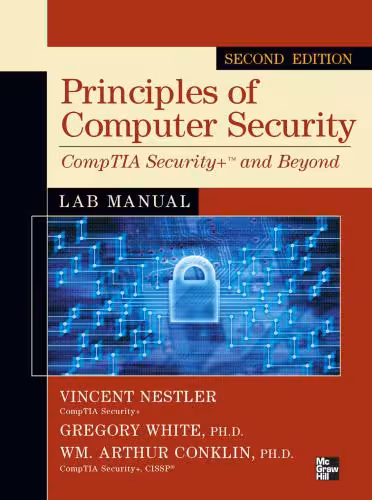خرید و دانلود نسخه کامل کتاب Principles of Computer Security CompTIA Security  and Beyond Lab Manual