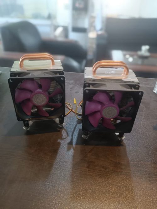 فن کولر مستر نسخه قدیمی (سوکت 1155 الی 1200)فن بنفش