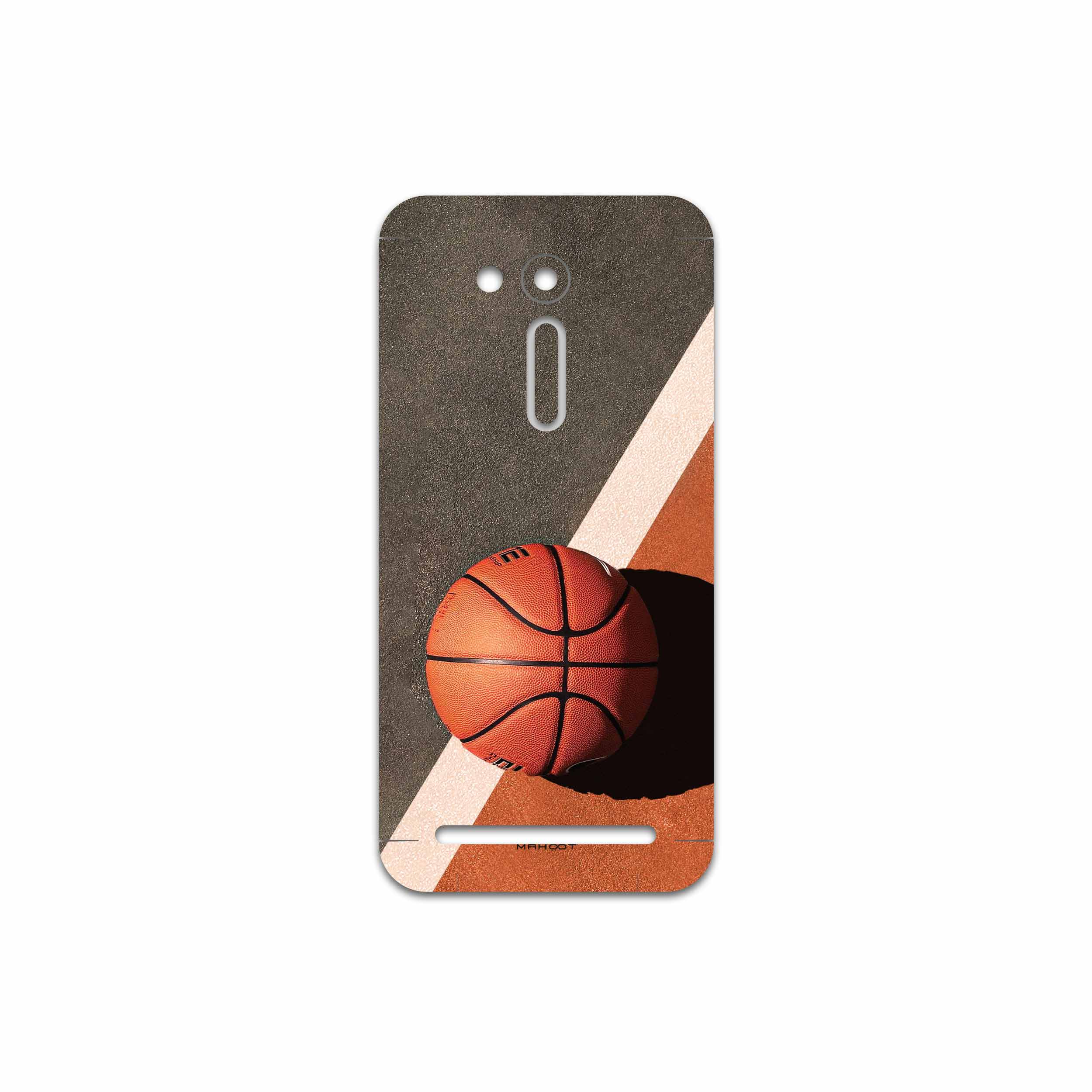 برچسب پوششی ماهوت مدل Basketball مناسب برای گوشی موبایل ایسوس Zenfone Go