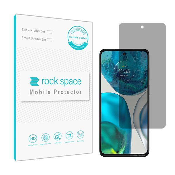 گلس موتورولا  Moto G52 مدل نانو هیدروژل پرایوسی برند راک اسپیس کد S