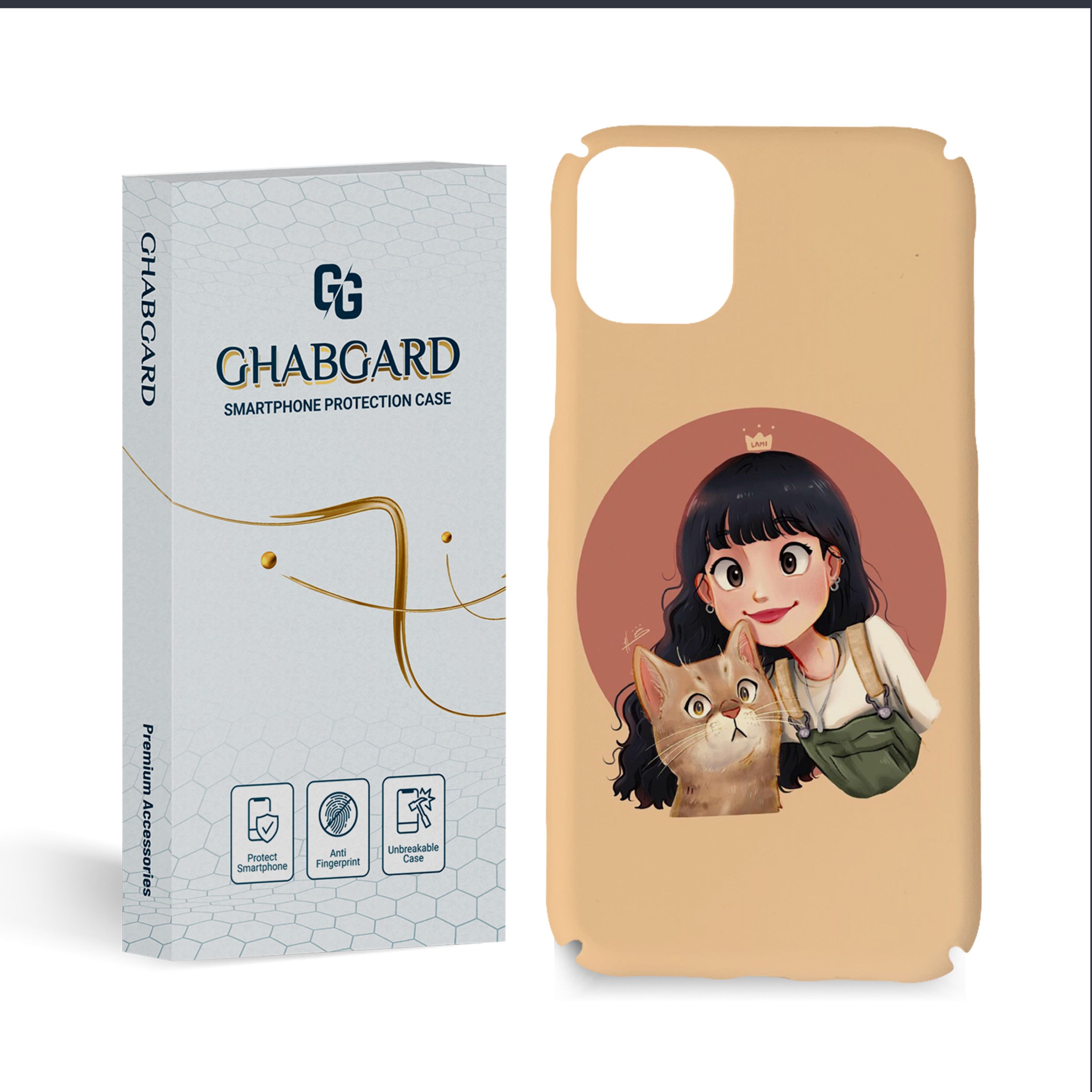 گارد قاب کاور دخترانه مدل g4006 مناسب گوشی موبایل 11Full