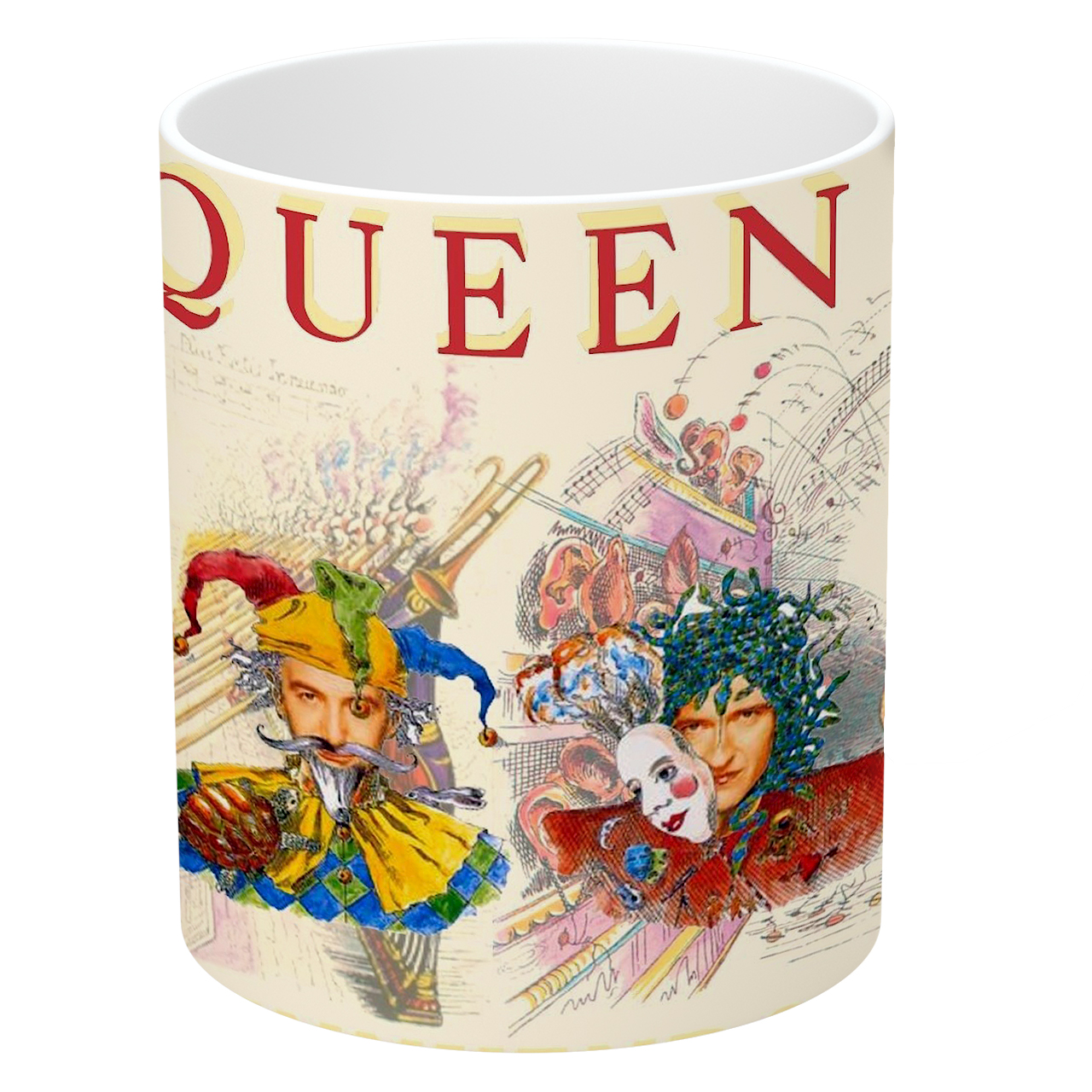 ماگ طرح گروه کویین مدل NI537