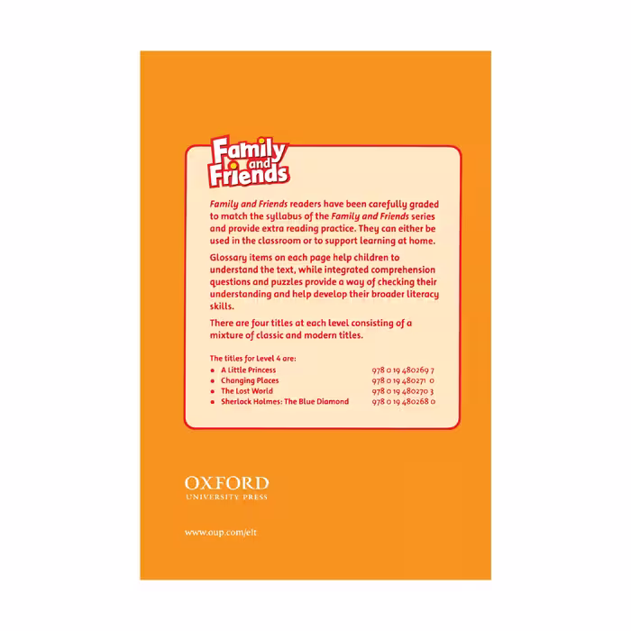 کتاب Family And Friends 4 A Little Princess اثر Hodgson Burnett انتشارات هدف نوین