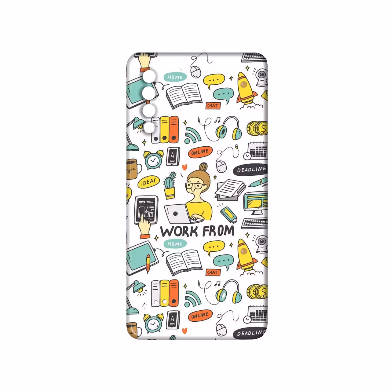 کاور مدل کارمند کد 034 مناسب برای گوشی موبایل سامسونگ galaxy A50 / A50s / A30s 