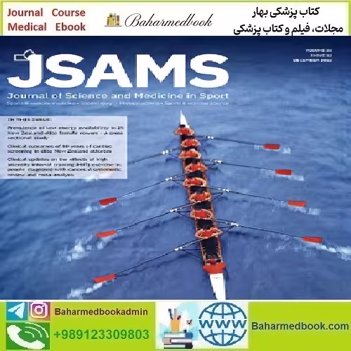 Journal of Science and Medicine in Sport Volume 26 Issue 1 to 12