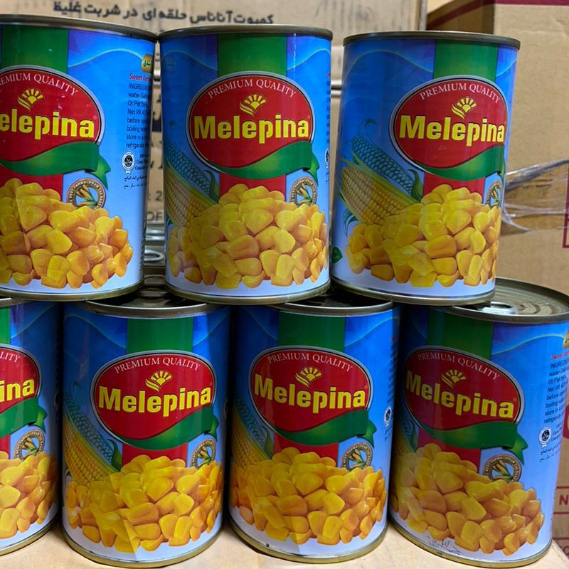 کنسرو ذرت ملاپینا