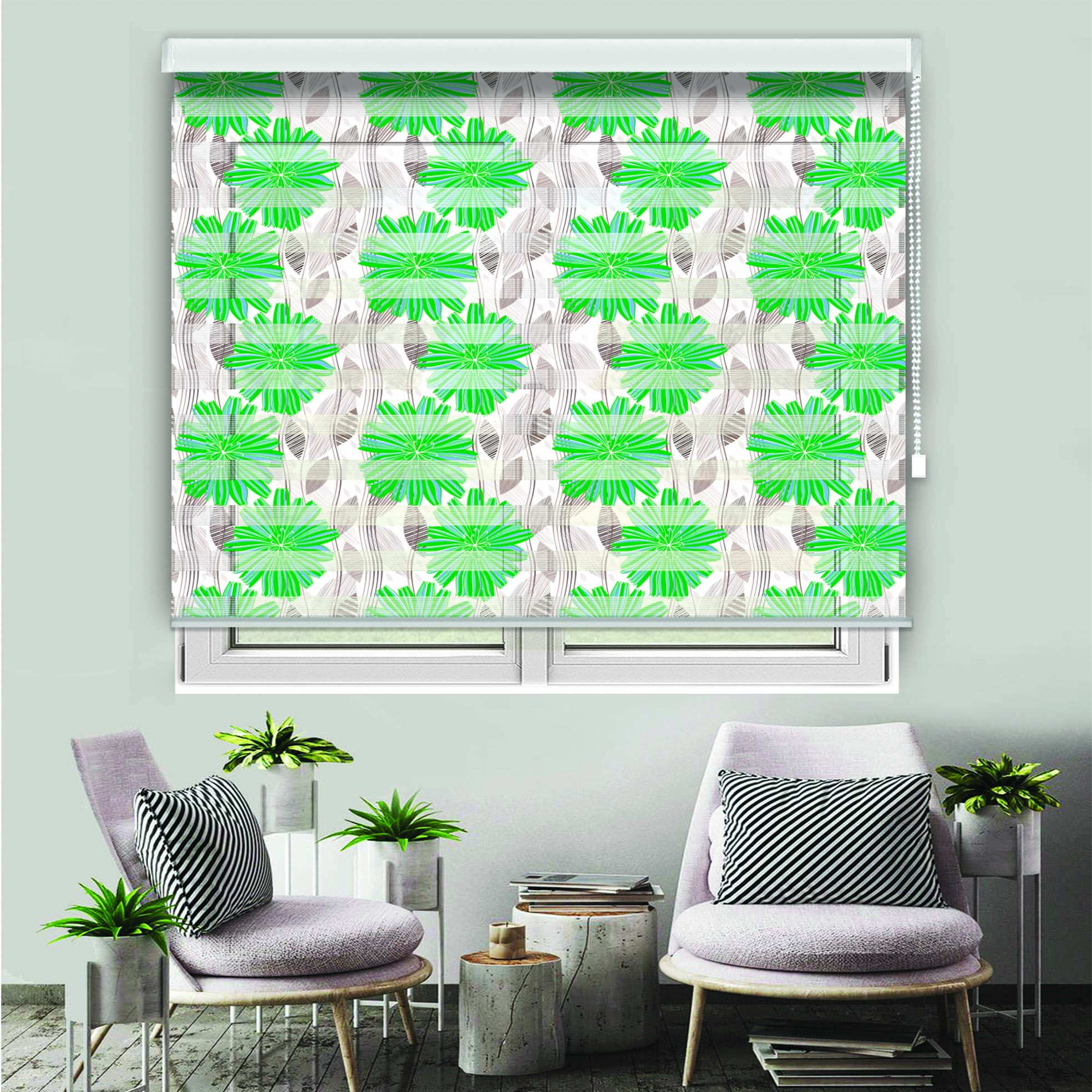 پرده زبرا مدل TO-8 سایز 125x180 سانتی متر