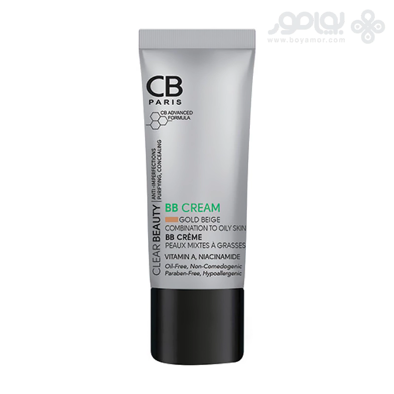 بی بی کرم سی بی پاریس رنگ GOLD BEIGE حجم 30 میل