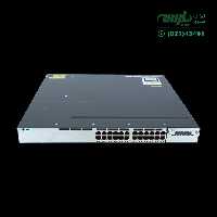 سوئیچ مدیریتی شبکه سیسکو 24 پورت WS-C3750X-24P-S