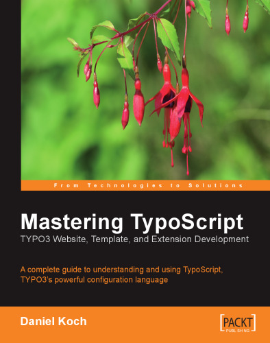 خرید و دانلود نسخه کامل کتاب Mastering TypoScript