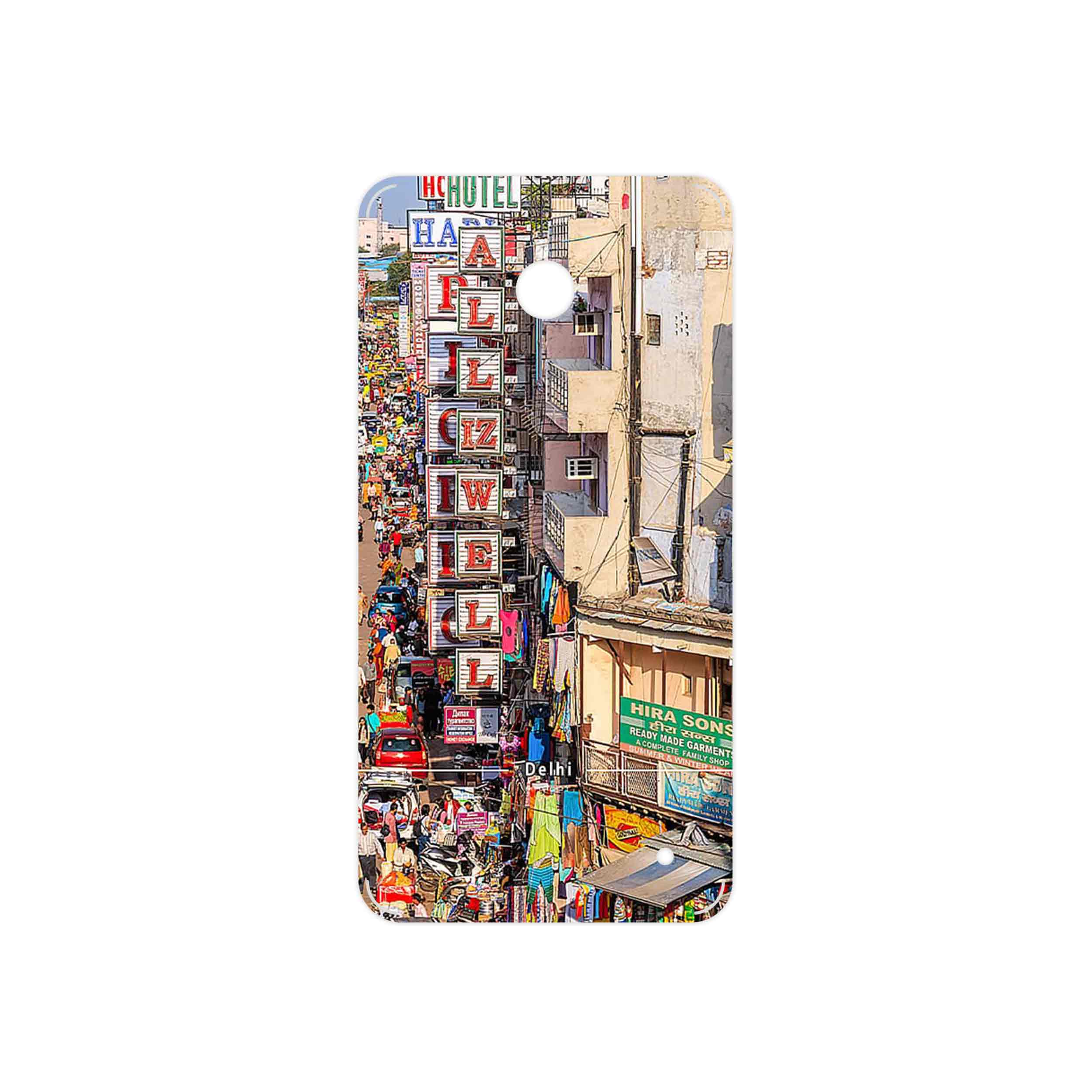 برچسب پوششی ماهوت مدل City of Delhi مناسب برای گوشی موبایل نوکیا Lumia 630