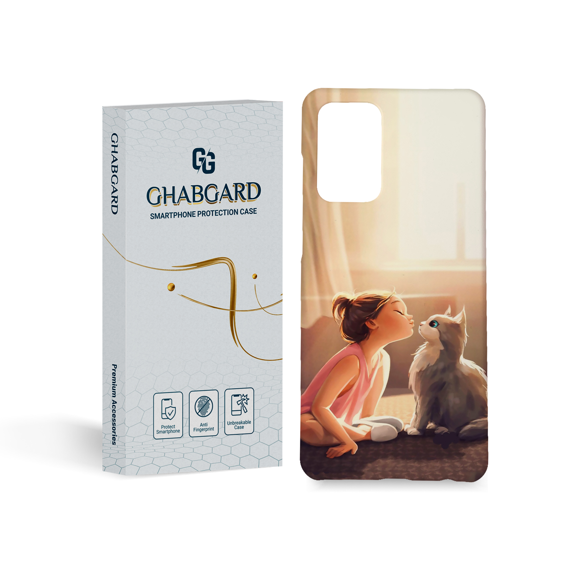 کاور قاب گارد مدل دخترانه مناسب برای گوشی موبایل سامسونگ  galaxy a72