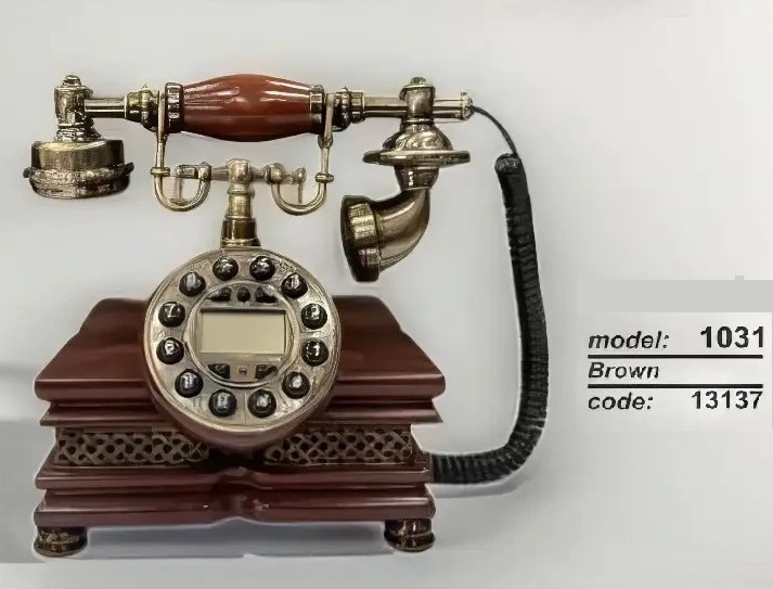 تلفن رومیزی آرتمیس کد 1031 Brown قهوه ای