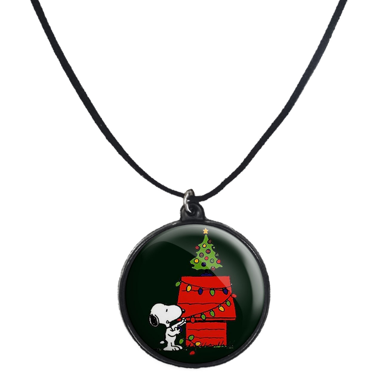 گردنبند پرمانه طرح اسنوپی کد pmb.14599