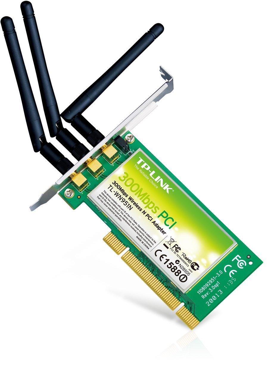 TP-Link 300Mbps Wireless N PCI Adapter TL-WN951N