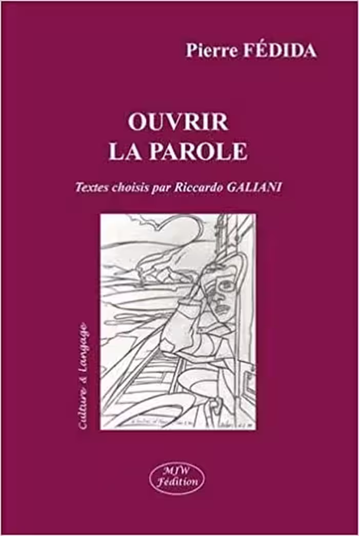 خرید و دانلود نسخه کامل کتاب Ouvrir la parole by Pierre FÉDIDA -   pdf