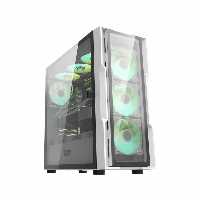 کیس کامپیوتر دارک فلش مدل DK431 Glass E-ATX WHITE