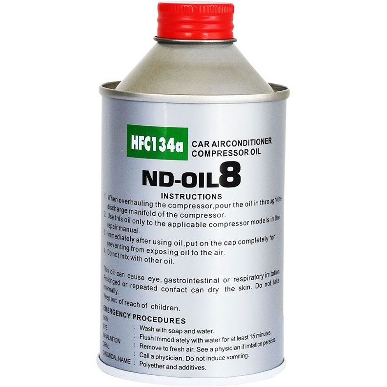 روغن کمپرسور گاز R134A مدل ND-OIL8 برند DENSO معروف به روغن ژاپنی | آریا سیتی