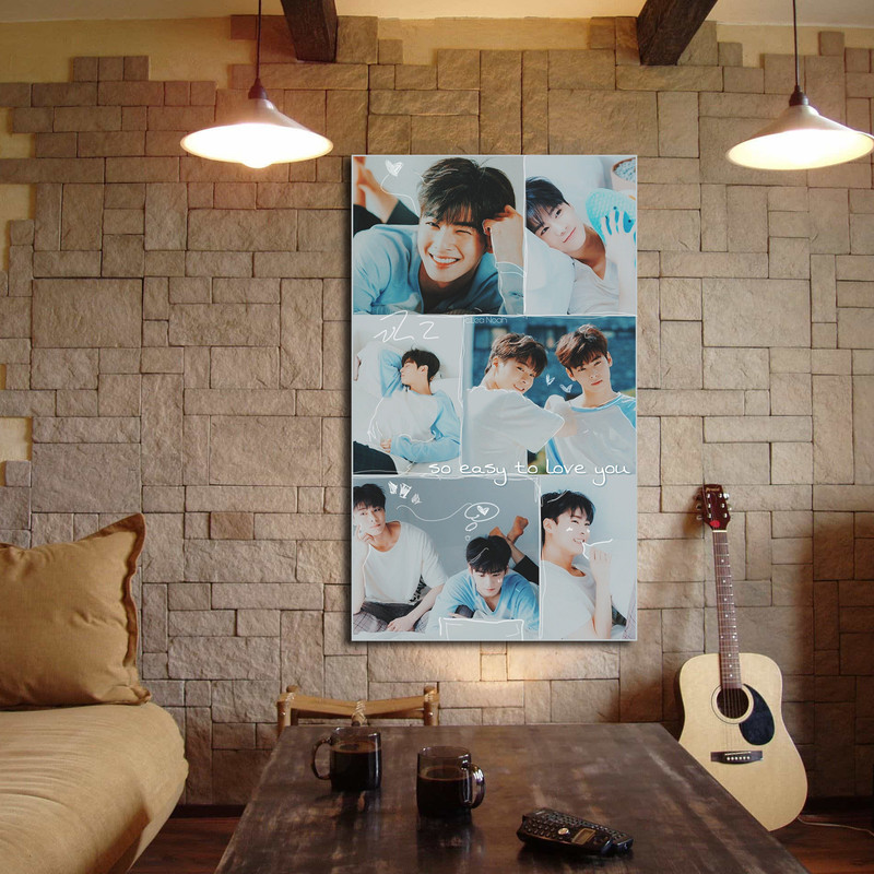 تابلو شاسی مدل cha eun woo کد 15 | دنیای قاب