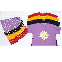 تیشرت و شورتک بابونه پنبه سوپر