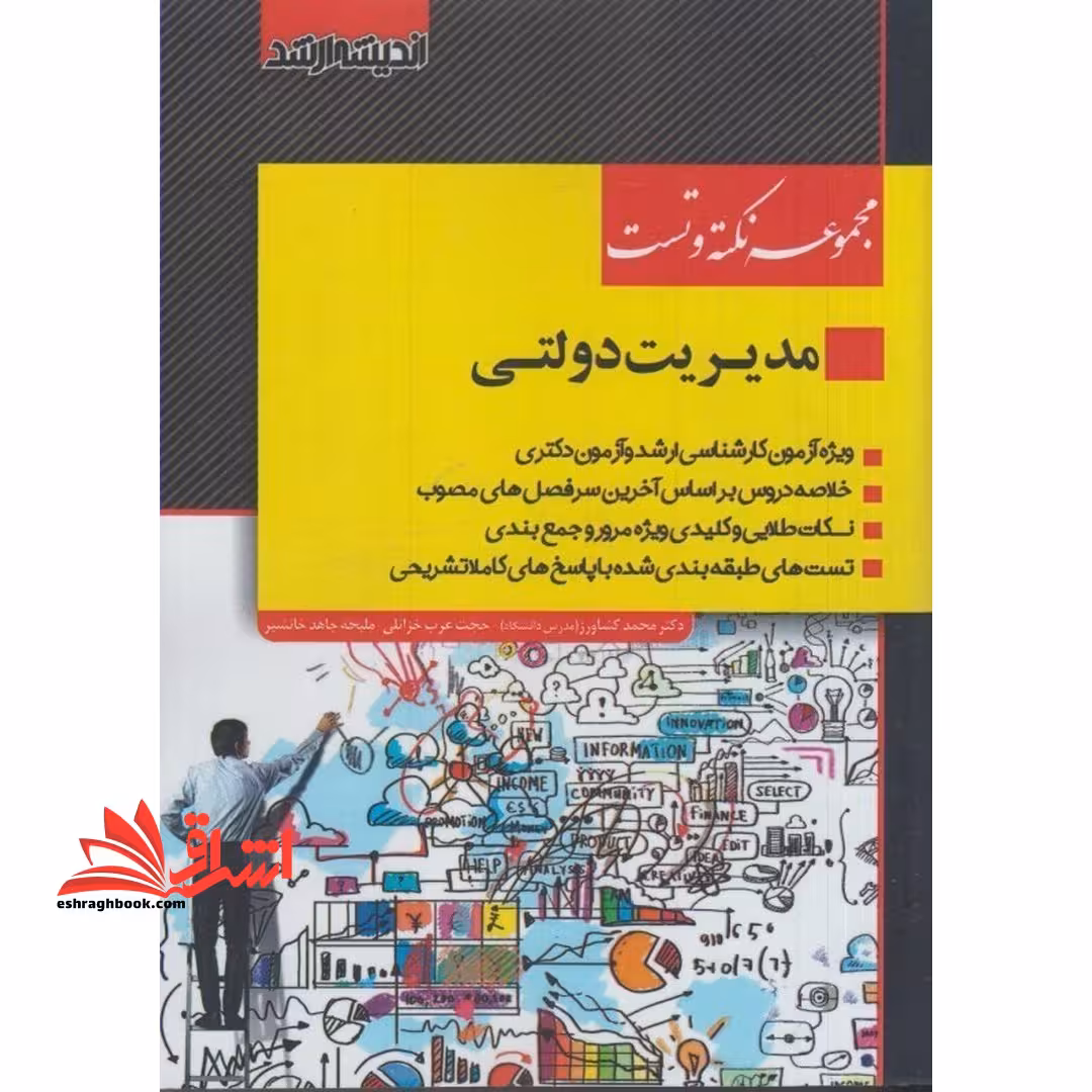 مجموعه نکته و تست مدیریت دولتی ارشد - فروشگاه کتاب اشراق