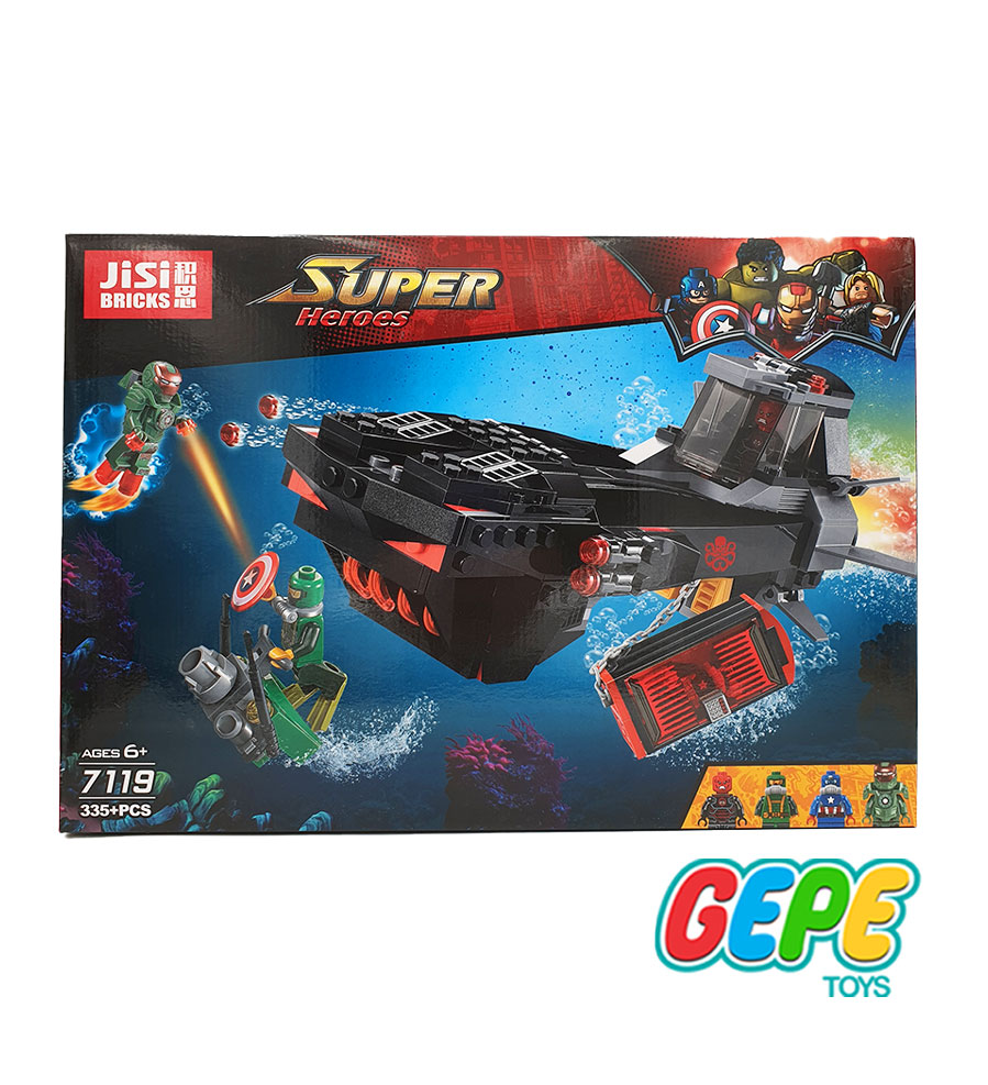 لگو سفینه فضایی اونجرز علیه تانوس