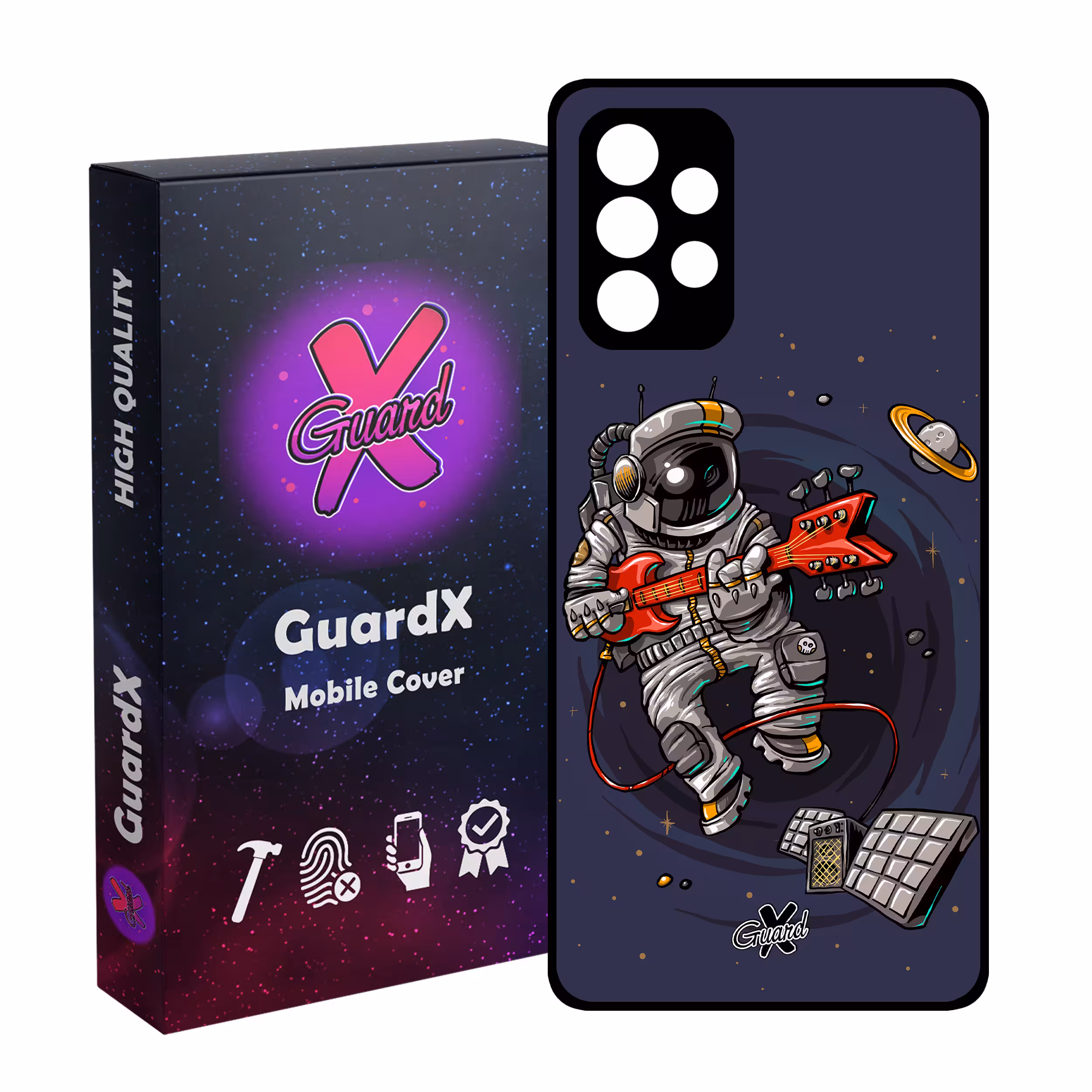 کاور گارد ایکس طرح Galaxy مدل Glass10080 مناسب برای گوشی موبایل سامسونگ Galaxy A32 4G