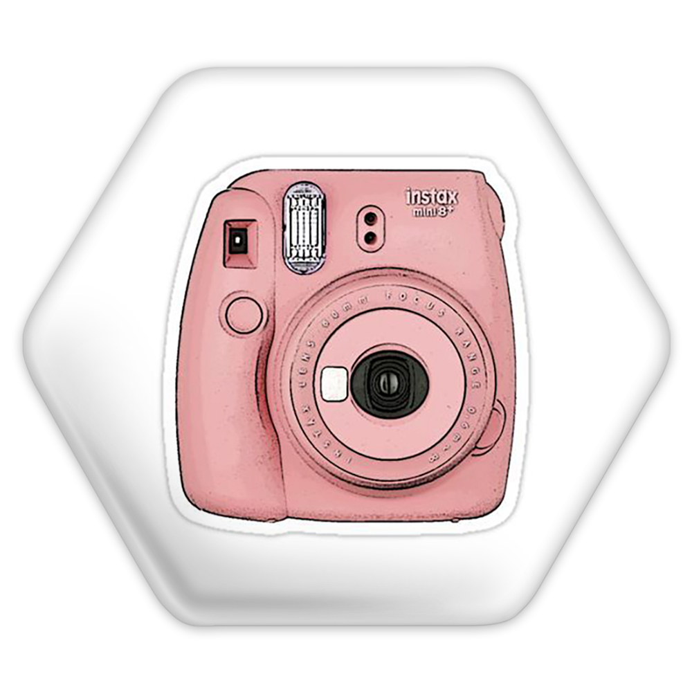 پیکسل خندالو طرح دوربین مدل شش ضلعی کد 1776