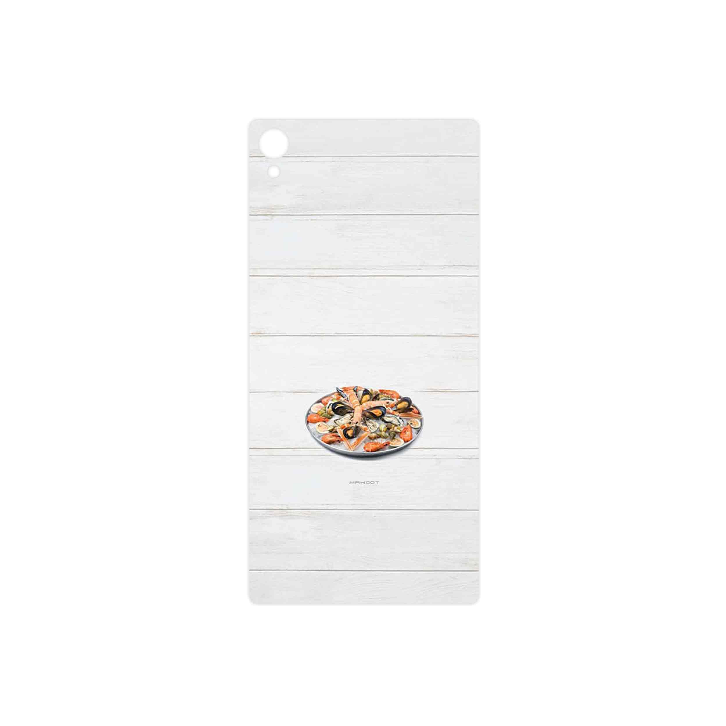 برچسب پوششی ماهوت مدل Seafood مناسب برای گوشی موبایل سونی Xperia Z3