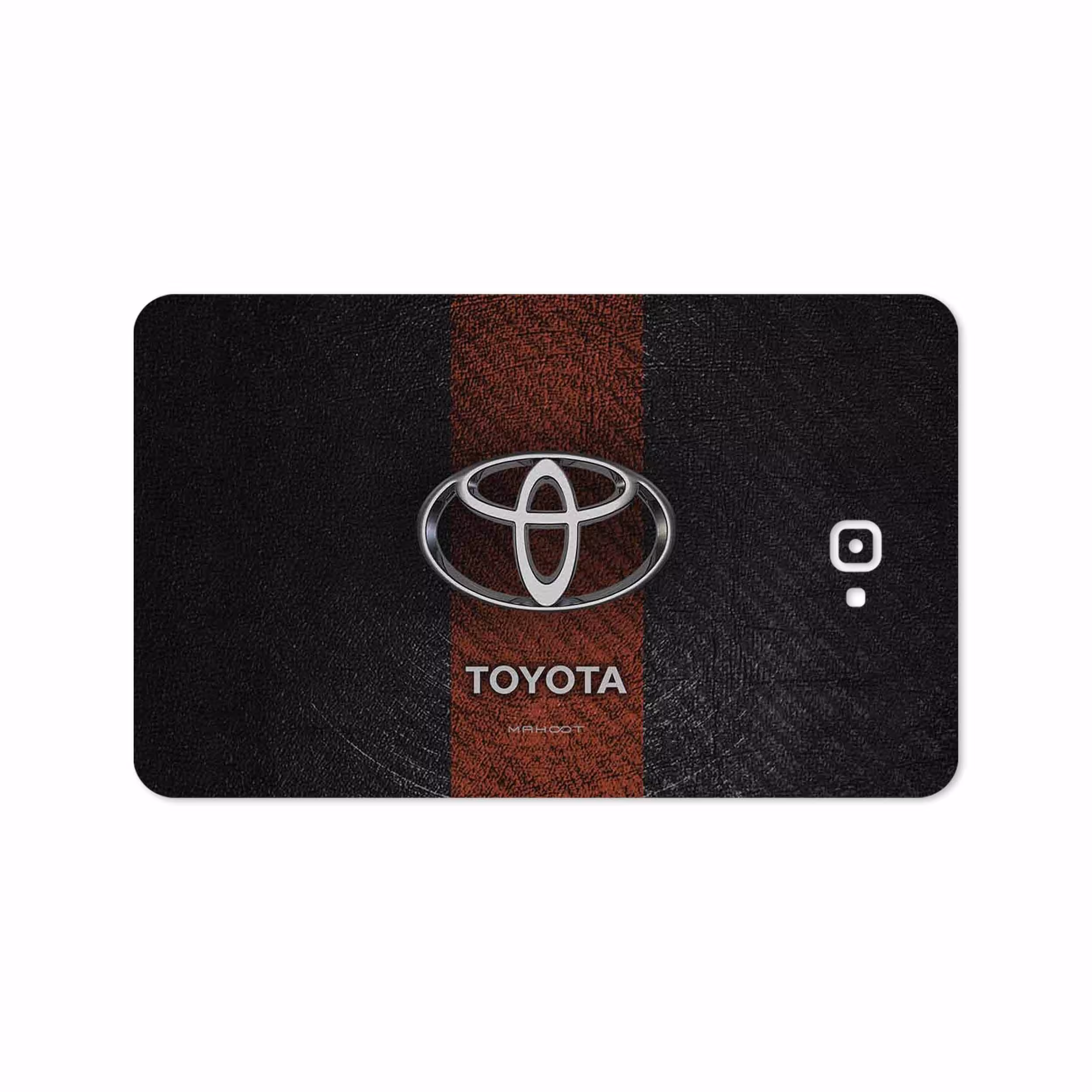 برچسب پوششی ماهوت مدل TOYOTA-Logo مناسب برای تبلت سامسونگ Galaxy Tab A 10.1 2016 T585