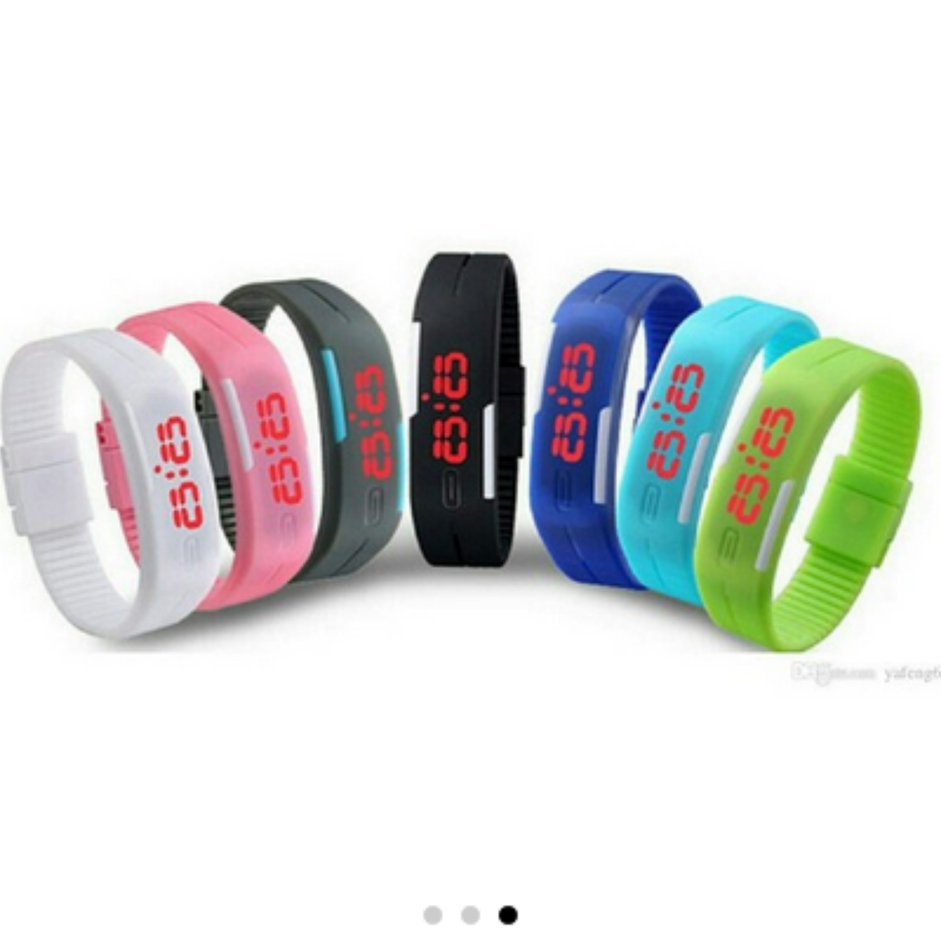 ساعت LED سیلیکونی کیفیت عالی