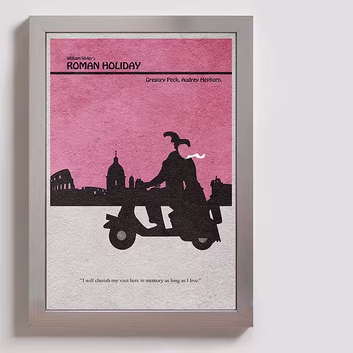 تابلو مدل roman holiday