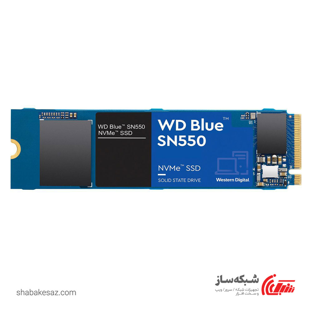 قیمت و خرید حافظه SSD وسترن دیجیتال Western Digital Blue SN550 M.2 NVMe 1TB اینترنال - شبکه ساز