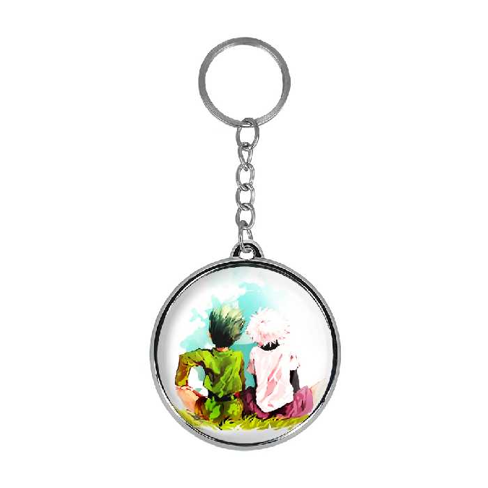 جاکلیدی خندالو طرح گون انیمه هانتر ایکس هانتر مدل دوطرفه کد 1073310736