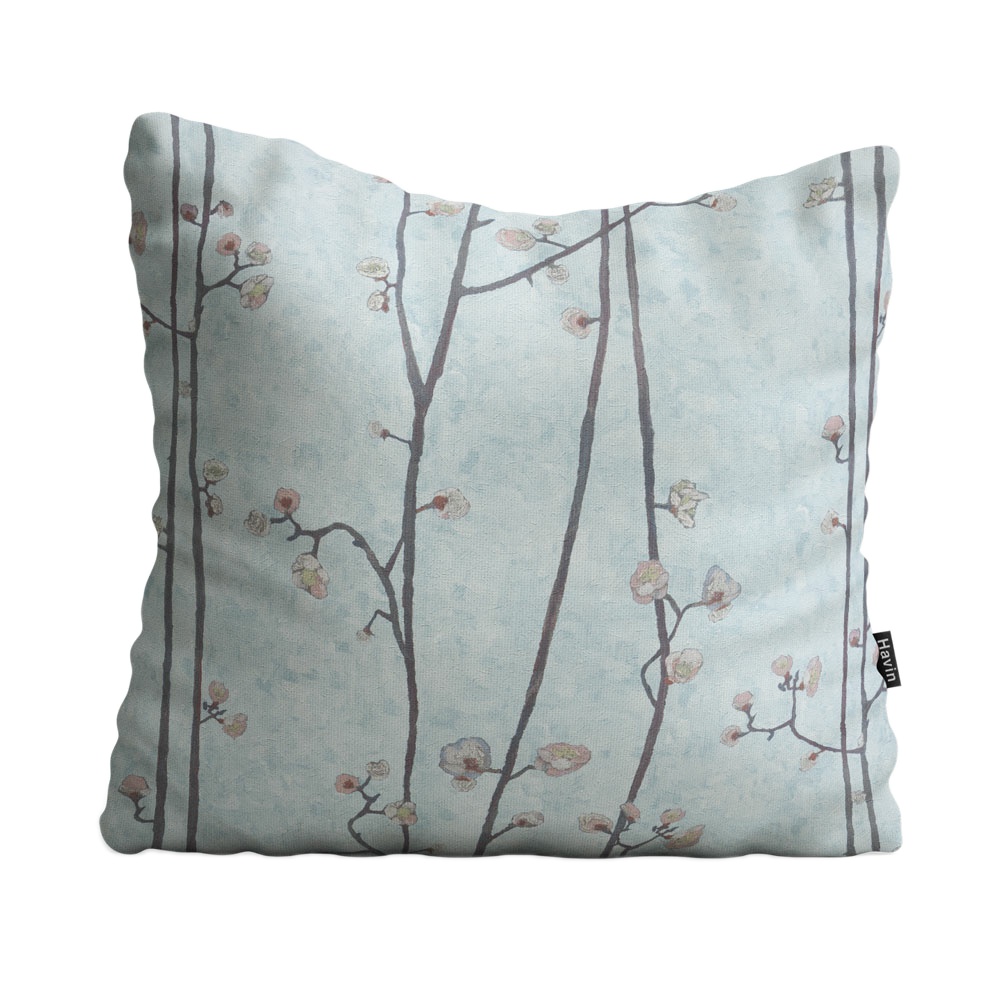 کاور کوسن هاوین مدل Sky Blue Flowering Plum Orchard