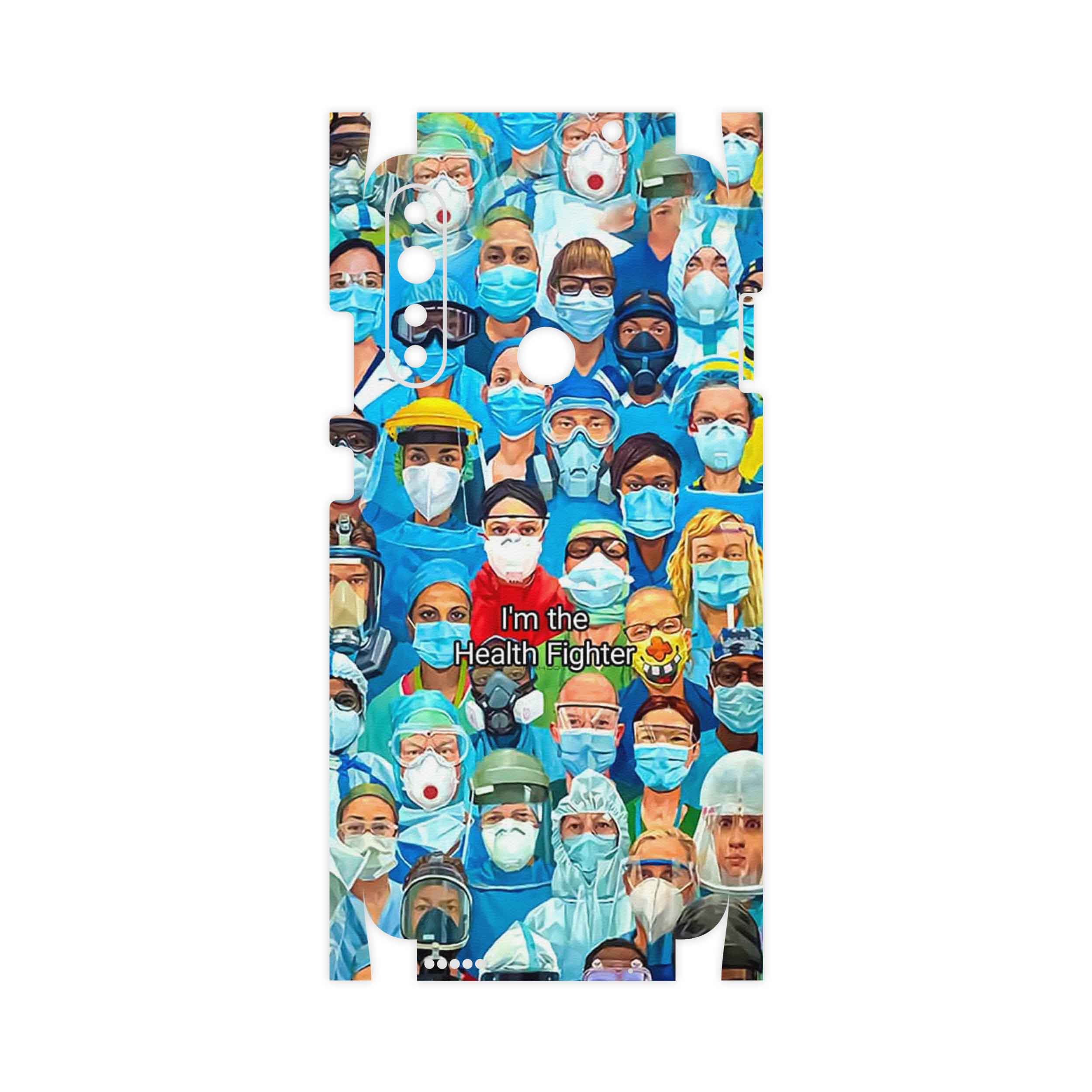 برچسب پوششی ماهوت مدل Nurse-FullSkin مناسب برای گوشی موبایل جی پلاس P10 Plus