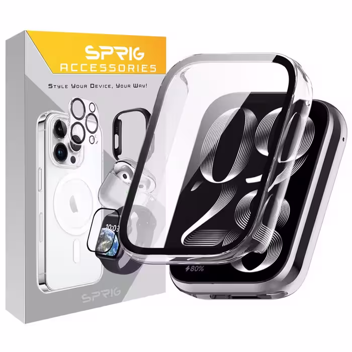 کاور اسپریگ مدل Hard Protection مناسب برای ساعت هوشمند شیائومی Mi band 9 Pro | کالا برتری