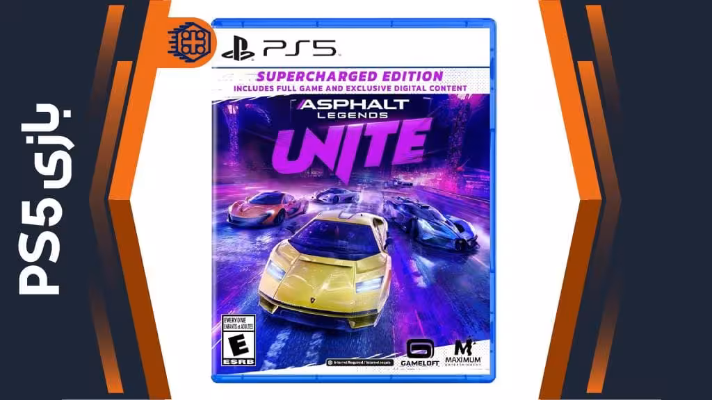دیسک بازی Asphalt Legends UNITE Supercharged Edition – مخصوص PS5