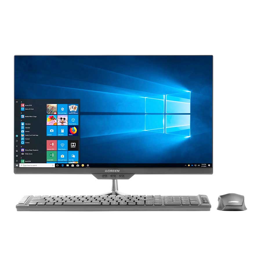 قیمت و خرید آل این وان 24 اینچ گرین GX24-P14 Pentium Gold G5400/1TB HDD/4GB/Intel | یاس ارتباط